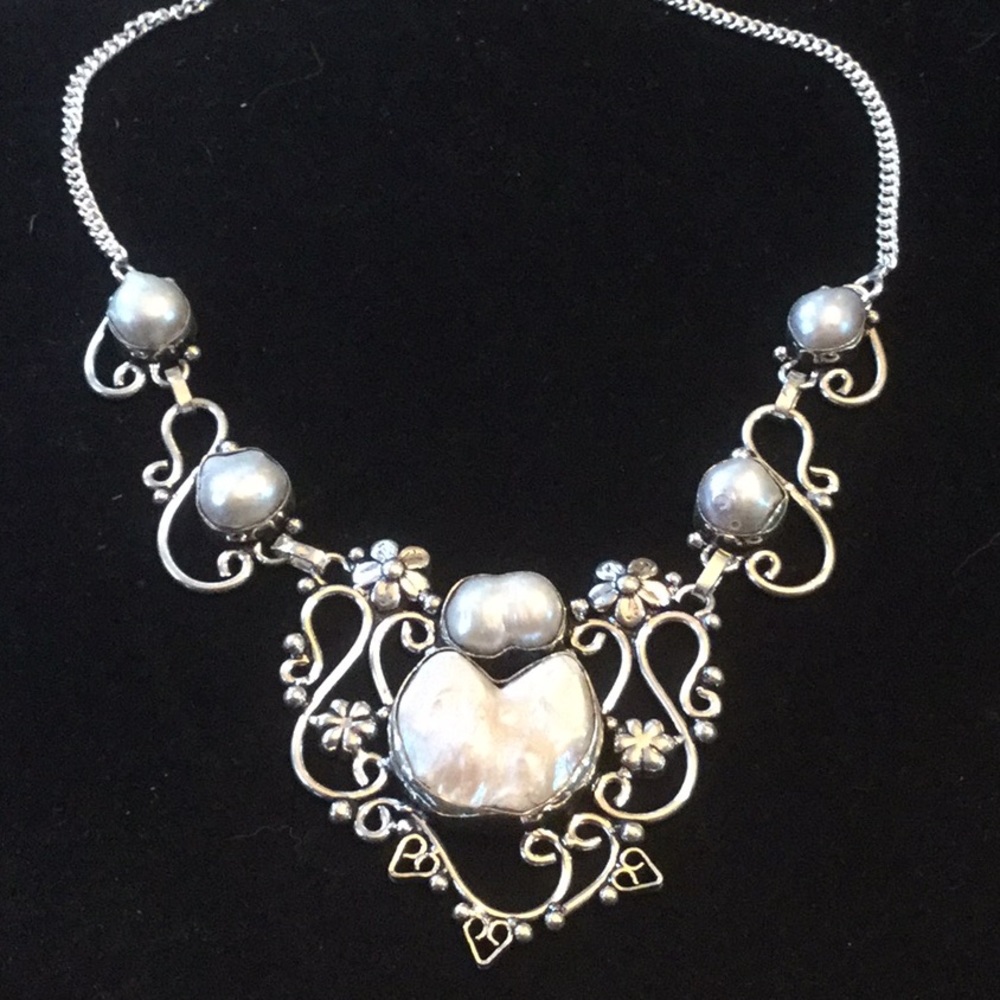 Genuine Baroque Pearl Necklace